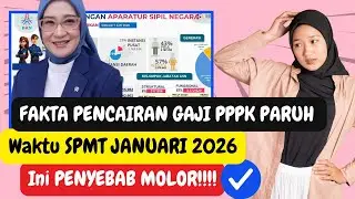 FAKTA TERBARU‼️😳 SPMT Januari 2026 📄💼 Gaji PPPK Paruh Waktu Diperkirakan Cair Februari!