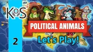 Political Animals - Ep 2 - Tutorial pt 2: Planning Out Our Strategy - Let's Play