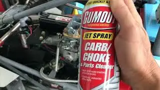 Carb and Choke Cleaner Action | BestYardTips