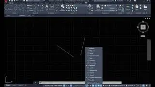 AutoCAD 2021 Tutorial: Dynamic Input and Object Snap: (XIII) Apparent Intersection
