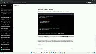 How to understand the variable scope in python