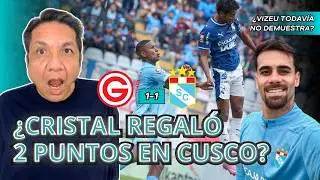 ¿Cristal regaló puntos en Cusco? Deportivo Garcilaso vs Cristal 1-1: análisis de Vicente Cisneros
