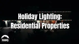 Holiday Lighting Residential Property