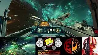 STAR WARS: SQUADRONS ❗A-WING❗ 🎮TESTANDO NOVA CONFIGURAÇÃO #ultrawide #starwars #pc #simulator #fps
