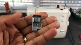 How to use the Straight Stitch Foot Kenmore 385 Series Sewing Machine