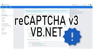 How to add ReCaptcha v3 in vb (Updated version 2021)