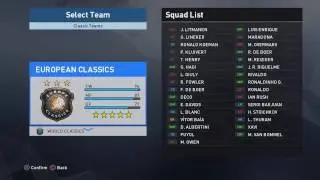 PES 2017 - All myClub Classic Legends