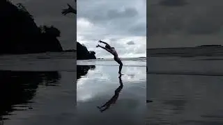 the annual beach flip 👌🏻 #Alegria | Cirque du Soleil