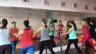 Lunges in Prenatal Pilates & Barre Class are a MUST DO exercise