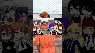 Chainsaw man Reage QUANDO VOC&Ecirc; &Eacute; PRESO #gachalife #reactgacha #chainsawman #olinatu