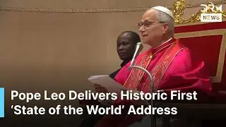 FULL SPEECH: Pope Leo Delivers First ‘State of the World’ Address to Envoys From 184 Nations | AK1G