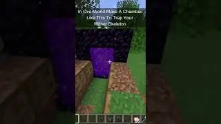 Easiest Way To Get Wither Skull | Minecraft Wither Skeleton | Minecraft tutorial