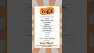 Creative Food Menu Post Design, Menu Card Design #illustratordesign #socialmediadesign