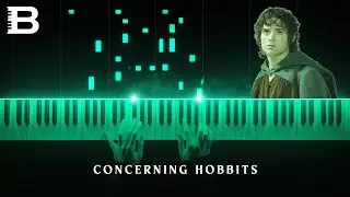 Concerning Hobbits (Piano Cover) &ndash; The Lord of the Rings: The Fellowship of the Ring