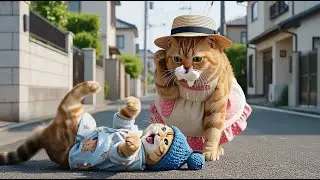 😱🍦 Mama Cat Eats the Kitten&rsquo;s Ice Cream &mdash; A Cute & Funny Story with a Sweet Ending 🐱💖