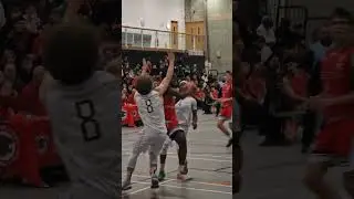 Teesside Lions Kabengele with the smooth drive #basketball #nbl #teesside #teessidelions