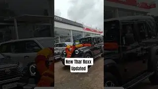 Thar Roxx MX5 Varient| New thar roxx 5door| Black thar roxx | Scorpio s11| pr creation | #shorts