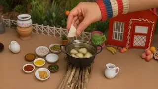 Miniature 🥚Egg Samosa Recipe | Instant & Crispy Egg Samosa | Tiny CookFu
