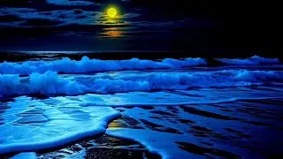 🌊 Sleep with Ocean Waves 🌙 Night Sea Ambience for Inner Peace