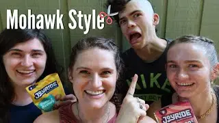 I Cut My Brother's Hair AGAIN! First Time SHAVING!?!