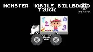 Monster Mobile BILLBOARD Truck