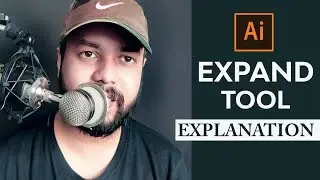 Expand Tool Explanation Illustrator Tutorial | Why to expand text and shapes in graphic design
