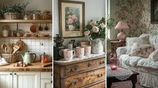Cozy & Chic Home Makeover: Easy Decor Tips Thrifted Decor #shabbychic