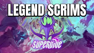 SUPERVIVE Legend Rank Scrims on new patch with Shoutcasting! (Thursday 9/4/25)
