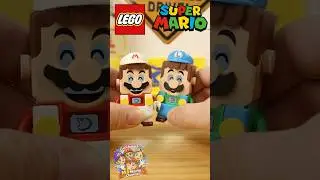 🔥Fire Mario & Iec Luigi ❄️ #lego #nintendo #supermario