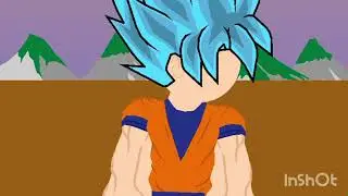 Goku fights Vegeta test in stick nodes 