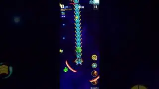 Space Shooter galaxy Attack | Easy Mode BOSS20 | 1-up Gameplay.