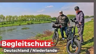 Bike-Tour auf 4 Rädern bei bestem Wetter - Jungfernfahrt und Begleitservice :-)