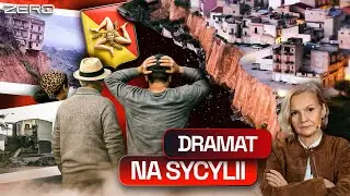 GIGANTYCZNE OSUWISKO NA SYCYLII. MIASTO NISCEMI MOŻE POCHŁONĄĆ ZIEMIA