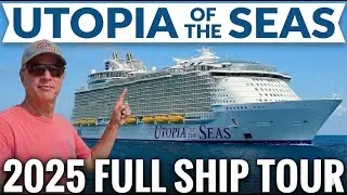 Utopia of the Seas Full Cruise Ship Tour | Royal Caribbean's Utopia of the Seas Ultimate Guide 2025