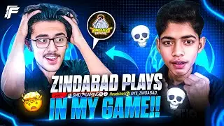 ZINDABAD PLAYS VS GMD GAMING92 IN FULL MAP RANK MATCH FACE TO FACE FIGHT😱 | FREE FIRE