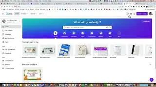 Creating a Class In Canva