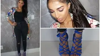 Get Ready with Me - Spring Make Up, Outfit and Hair!