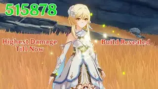 Dendro Traveller HIghest Damage Till Now + Build Showcase