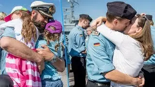 Marine-U-Boot &bdquo;U 36&ldquo; zur&uuml;ck in Deutschland