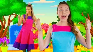 Play In The Garden Song For Kids: Fun Nursery Rhymes With Butterflies & Flowers | JumpWild
