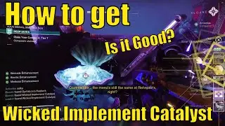 How to get the Wicked Implement Catalyst | Tier 7 Deep Dive Guaranteed | Gameplay of Catalyst
