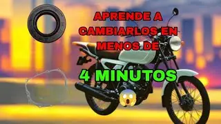 Cómo cambiar la junta y el sello de aceite del cárter de una motocicleta DT150