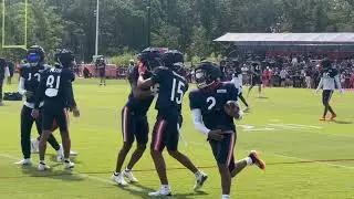 Chicago Bears Training Camp Highlights Day 6  |FIRST DAY IN FULL PADS!