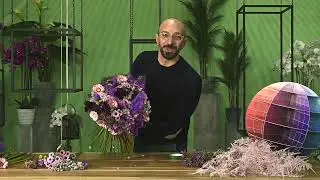 Mazzo di fiori legato: come creare un bouquet a spirale