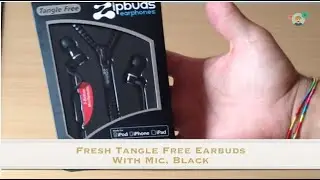 Unboxing |Zipbuds IN-ear Zip | Fresh Tangle Free Earbuds With Mic, black