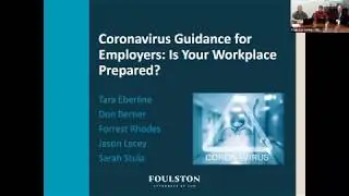 An Employer's Guide to Coronavirus | Foulston Siefkin LLP