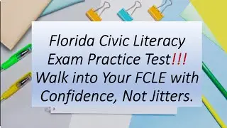 Florida Civic Literacy Exam Practice Test