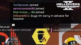 Helldivers 2 The Average Firebomb Hellpods Booster Experience