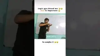 Logic gaya bhaad mai 😂😂😂💀 meme| #meme #trendingreels #viral #subscribe #chai #maths #squareroot #fun