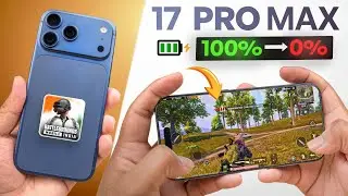 iPhone 17 Pro Max BGMI Battery Truth 🔥